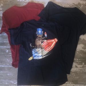 Patriotic July 4th shirt Bundle Large $5 BOGO
